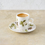 Anemone Painted Demitasse Set of 4