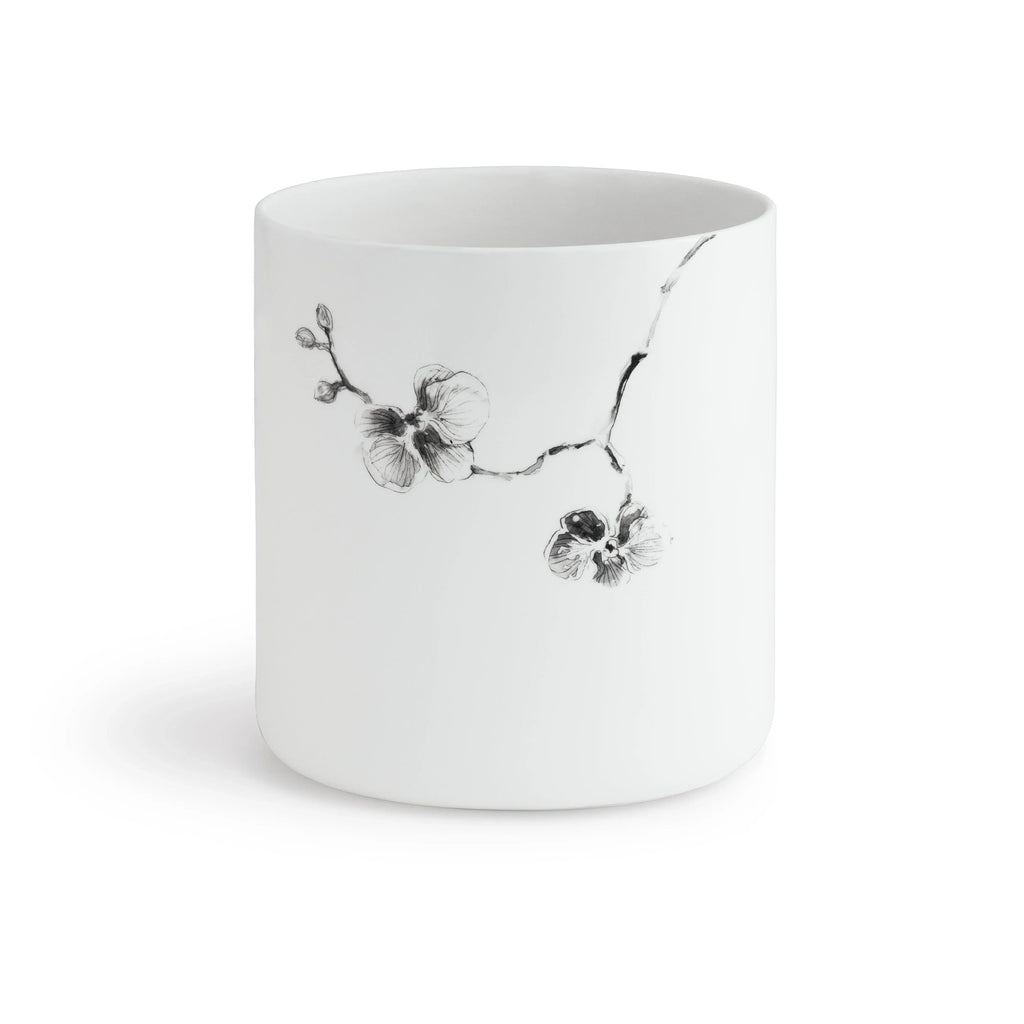 Black Orchid Bath Collection Waste Basket