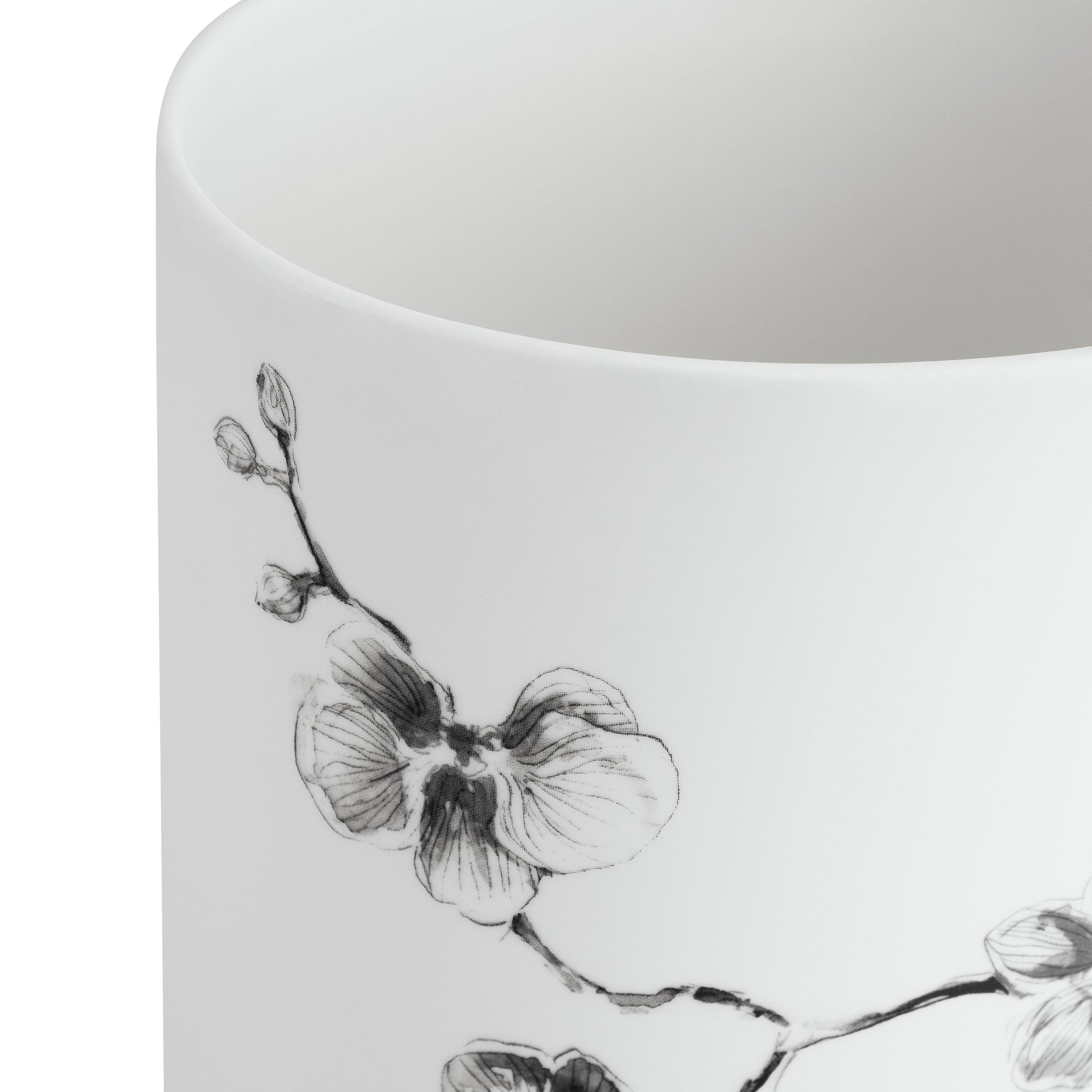 Black Orchid Bath Collection Waste Basket